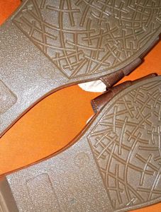 Brown Napa Leather Slip-On Flats