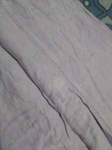 White Embroidered Sleeveless Dress