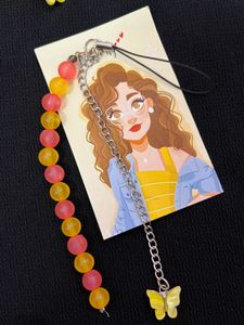 Sunset Glow Phone Charm &amp; Bracelet Set