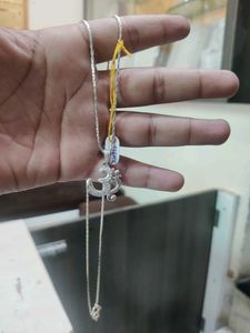 Pure Silver Chain+🕉️Pandel 💯😍😍