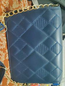 PRADA Stylish Blue Crossbody Bag