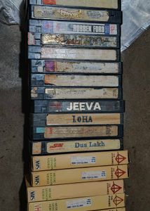 Vintage VHS Tape Collection