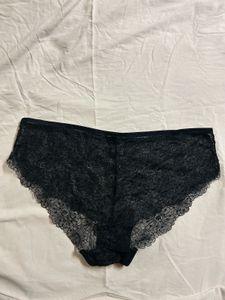 Elegant Black Lace Panties