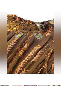 LABEL RITU KUMARFloral Print A-line Dress