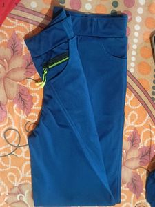 Blue Athletic Pants