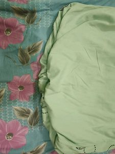 Mint Green Circle Print Top