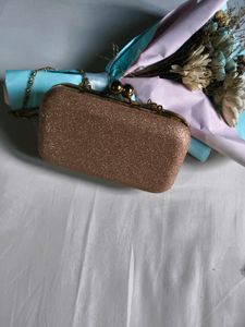 Sparkling Gold Evening Clutch