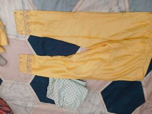 Elegant Yellow Kurti