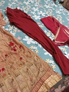Handloom Silk Suit