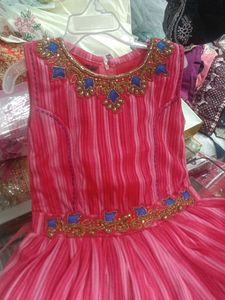Cute Pink Floral Dress