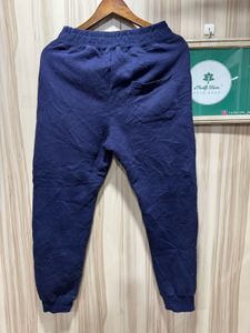 Nike Navy Blue Sherpa Fleece Lined Sweatpants