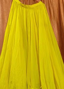 Yellow Lehenga Skirt