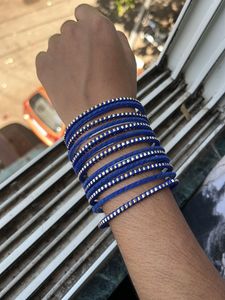 Velvet Zircon Bangle Set💙