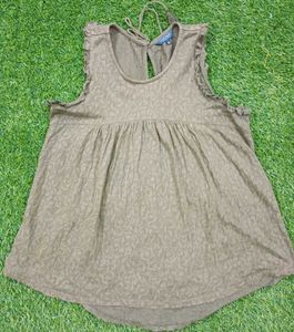 New Sleeveless Cotton Top