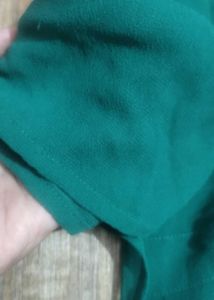 Formal Green Straight Top