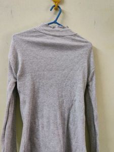 Ribbed Body Con Top