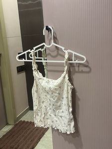 Floral Cami Top sleeveless hnm