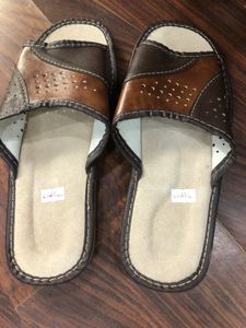 Comfortable Brown Slippers