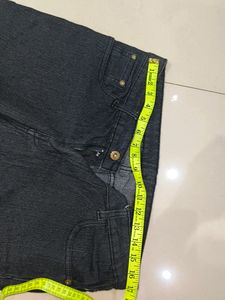 Unisex Black Jeans Pent