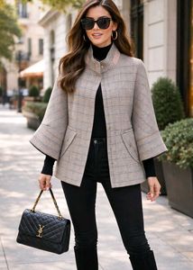 🇳🇿💫🎀Elegant Plaid blazer