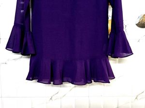 AND Top with Inner - Two Piece (Wine Colour)