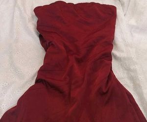 Cherry red Corset dress