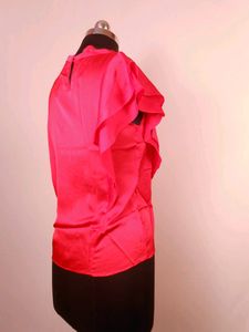 OneSided Boxy Flare Top