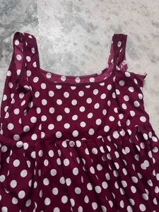 Polka Dot Short Frock