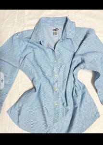 Classic Blue Striped Shirt 👔 ✨