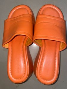 Orange Platform Slides