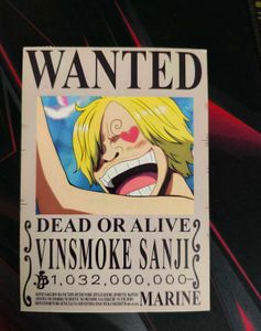 One Piece Wanted Posters (3)
