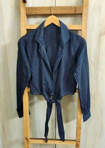Grey Lining Cotton Top Size-32