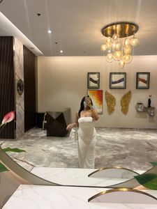 White Bodycon Maxi Dress