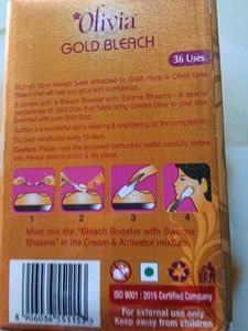 Olivia Gold Bleach Saffron