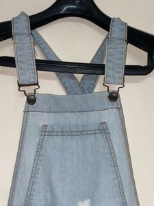 overalls Ajio denim light wash