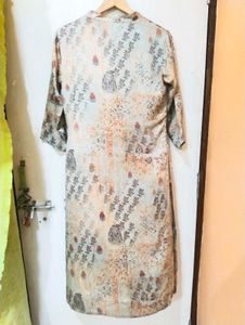 Aaya Printed Tunic Kurti And Pant 🌷