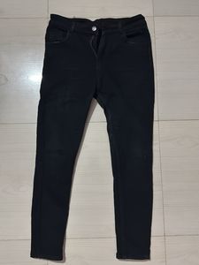 Dark Black Jeans