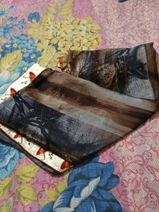 Elegant Printed Saree