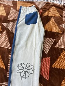 Urbanic Dual Toned Blue Jeans