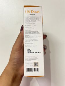 UV Doux mineral tinted sunscreen 🌞