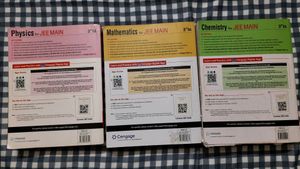 Cengage Set Of 3 Books For Jee Main And Advance