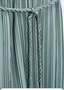 Pleated Maxi Dress (Size S)