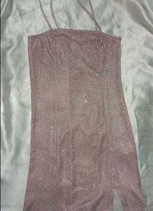 Brand New (H&amp;M) Sparkle ✨ Glitter Pink Dress