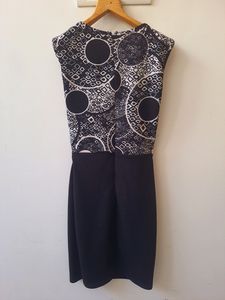 Patterned Sleeveless Dress