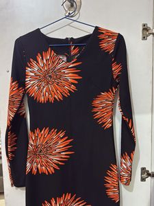 Floral Print Bodycon Dress