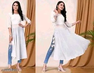 Elegant White Kurta
