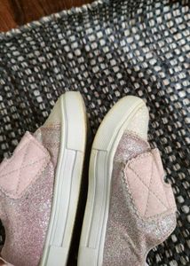 Twinkle Toes Pink Glitter Shoes