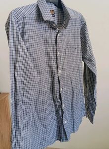 CityLife Black-Blue Stripes Shirt