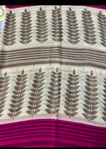 2 Saree combo Pink And Red