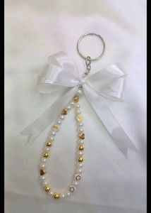 Cute Beaded Keychain Charm